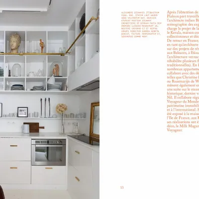 Stationery - The decor according to Zoé de Las Cases, The kitchen - HACHETTE LIVRE