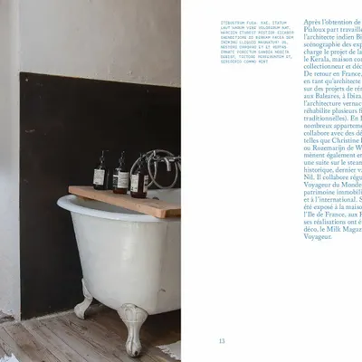 Stationery - The decor according to Zoé de Las Cases, The bathroom - HACHETTE LIVRE