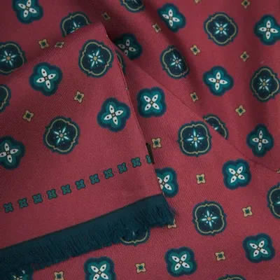 Foulards et écharpes - The London Scarf Chelsea Berry - SOHO SCARVES