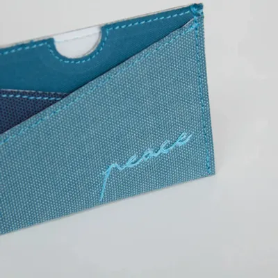 Bags and totes - Handmade Peace Card Holder - UNHCR/MADE51