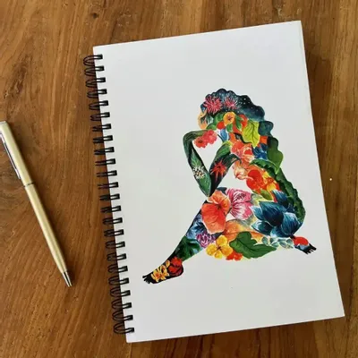 Papeterie - Carnet de Notes - Le Jardin Intérieur - POP ET SES FRÈRES