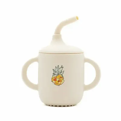 Children's mealtime - The mini Pop Cup L'Ananas Victoria - POP ET SES FRÈRES