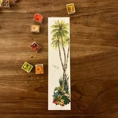 Card shop - Bookmark - Le Cocotier - POP ET SES FRÈRES
