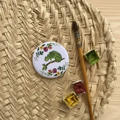 Objets déco enfant - Magnet L'Endormi et les Fleurs - POP ET SES FRÈRES