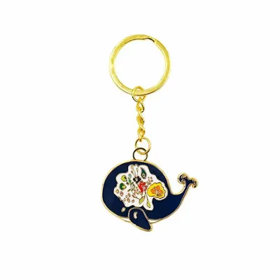 Children's decorative items - Key holder - La Baleine et les Fleurs - POP ET SES FRÈRES