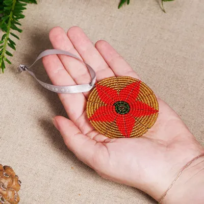 Christmas garlands and baubles - Blossom of Hope Handcrafted Ornament - UNHCR/MADE51
