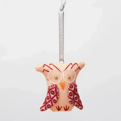 Christmas garlands and baubles - Mystic Owl Handcrafted Ornament - UNHCR/MADE51