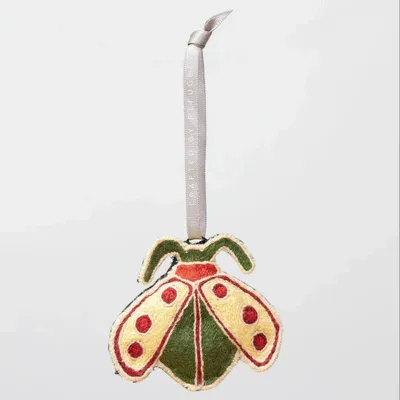 Christmas garlands and baubles - Lovely Ladybird Handcrafted Ornament - UNHCR/MADE51