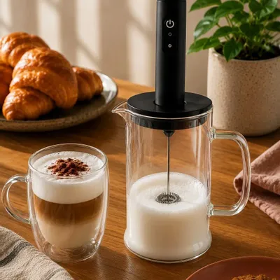 Coffee and tea - MILK FROTHER SET (NUTS) - M&CO