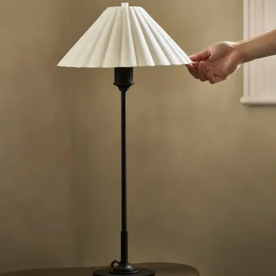 Table lamps - Cotswold Medium Table Lamp Fine Porcelain - Bronze - CORSTON ARCHITECTURAL DETAIL