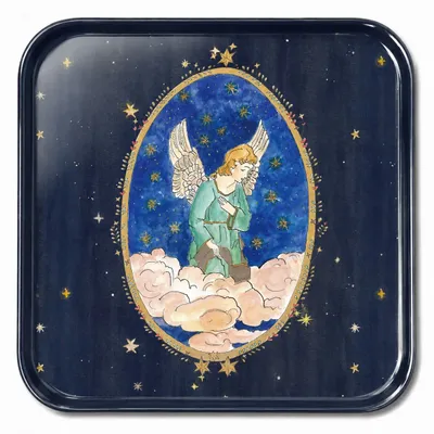 Trays - SANTOUN collection - L'Angi tray - 25x25 cm - GARRIGUE STUDIO