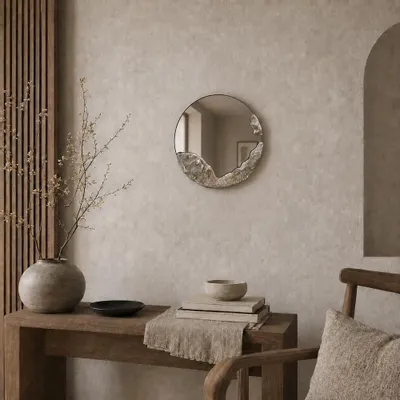 Hotel bedrooms - Terra wall mirror - ANCA FETCU STUDIO