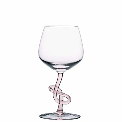 Verres à pied - Verre à vin rouge de la collection Wine Tie, Rosaline - HARRACHOV GLASSWORKS