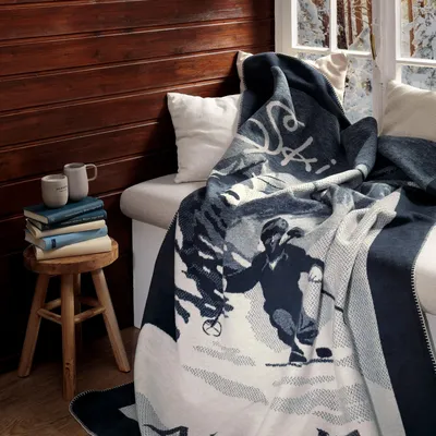 Throw blankets - Throw Ski Alpine - BIEDERLACK