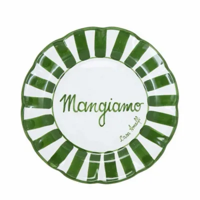 Fragrance for women & men - TAVOLA FELICE - Mangiamo DINNER PLATE - CASA AMALFI