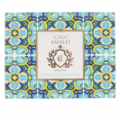 Fragrance for women & men - SAILING IL MEDITERRANEO - Sisal Bag Gift Set - CASA AMALFI