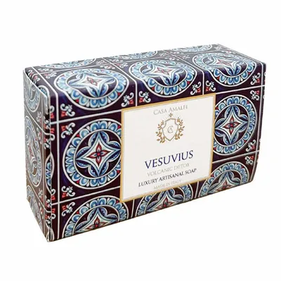 Fragrance for women & men - VESUVIUS BODY SOAP - Volcanic Detox 150g - CASA AMALFI