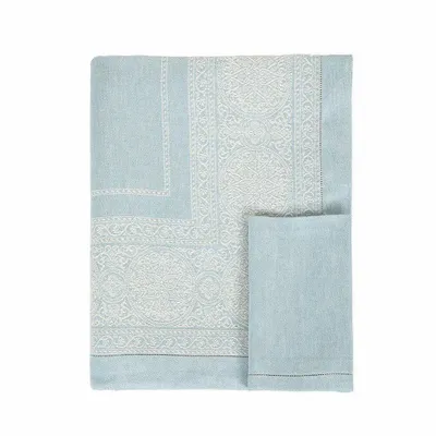 Parfums pour soi et eaux de toilette - VILLA POSITANO NAPPE 290cm x 170cm avec 8 serviettes assorties - CASA AMALFI