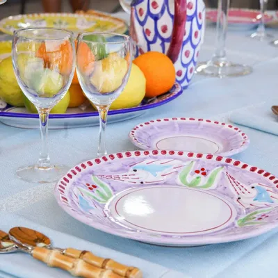 Parfums pour soi et eaux de toilette - VILLA POSITANO NAPPE 290cm x 170cm avec 8 serviettes assorties - CASA AMALFI