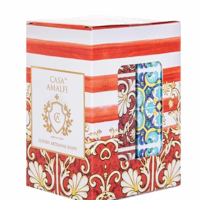 Fragrance for women & men - SUNDAY IN NAPOLI - 2 Soaps Gift Set - CASA AMALFI