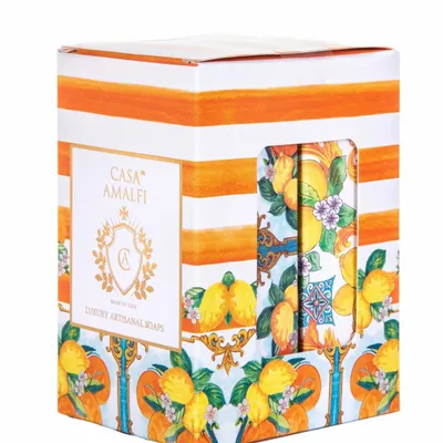 Parfums pour soi et eaux de toilette - SUMMER IN SORRENTO - Coffret 2 Savons - CASA AMALFI