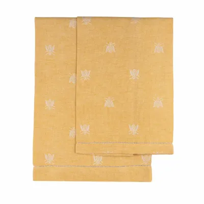 Fragrance for women & men - APE YELLOW BEE GUEST TOWEL SET - CASA AMALFI