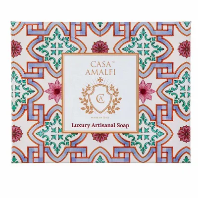 Fragrance for women & men - PINK MAIOLICA - Sisal Bag Gift Set - CASA AMALFI