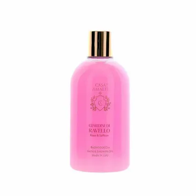 Parfums pour soi et eaux de toilette - GIARDINI DI RAVELLO GEL DOUCHE - Rose & Safran 500ml - CASA AMALFI