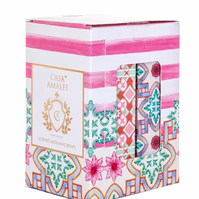 Fragrance for women & men - GIARDINI DI RAVELLO - 2 Soaps Gift Set - CASA AMALFI