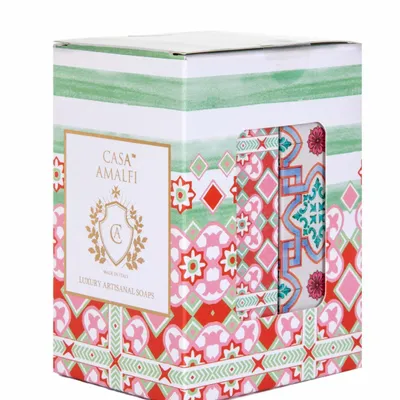 Parfums pour soi et eaux de toilette - APERITIVO IN AMALFI - Coffret 2 Savons - CASA AMALFI