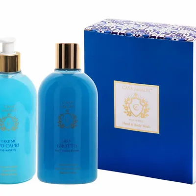Fragrance for women & men - BLUE GROTTO - Hand & Body Wash Set - CASA AMALFI