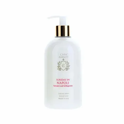 Parfums pour soi et eaux de toilette - SUNDAY IN NAPOLI SAVON LIQUIDE MAINS - Feuille de Tomate & Magnolia 500ml - CASA AMALFI