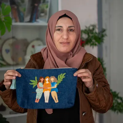 Bags and totes - Handmade Sisterhood Pouch - UNHCR/MADE51