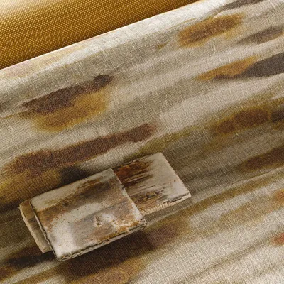 Papiers peints - Mimicry - 100% lin pur | Collection Erosion - MASUREEL INTERNATIONAL  SA