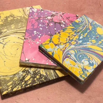Papeterie bureau - CARNETS PAPIER MARBRE - LEGATORIA LA CARTA