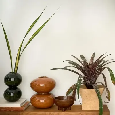 Vases - Urban Nature Culture vase Foss, sugar almond - URBAN NATURE CULTURE AMSTERDAM