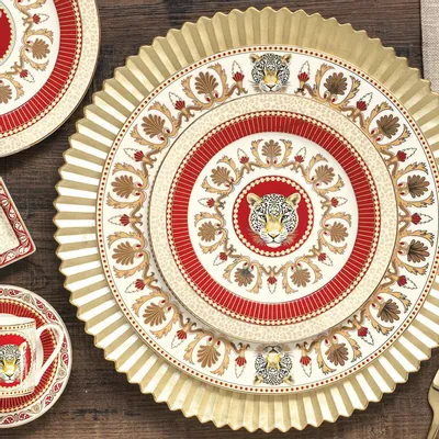 Everyday plates - LEOPARD - POZZI MILANO