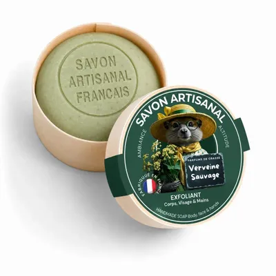 Savons - Savon artisanal au parfum des Alpes Françaises - VERVEINE SAUVAGE - AMBIANCE ALTITUDE
