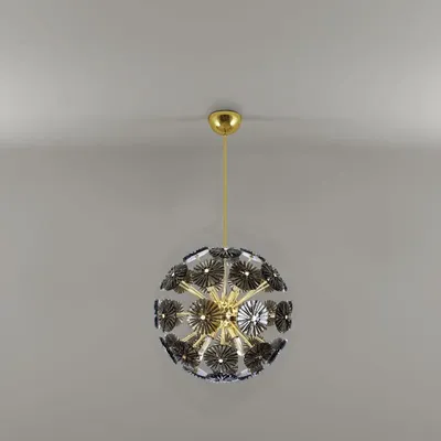 Hanging lights - Dandelion Suspension Lamp Handmade by Creativemary - CREATIVEMARY