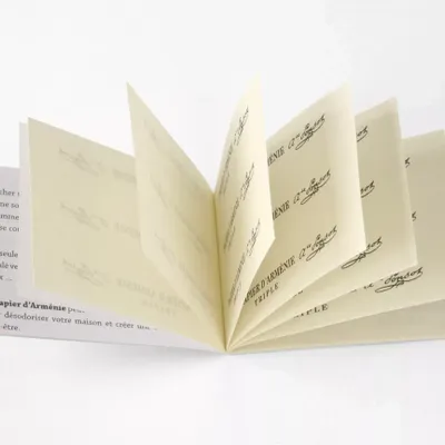 Home fragrances - PAPIER D'ARMENIE BOOKLET - PAPIER D'ARMÉNIE