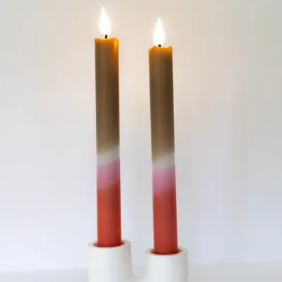 Table lamps - Hand-Dipped LED Dinner Candles - BONLIFESTYLE