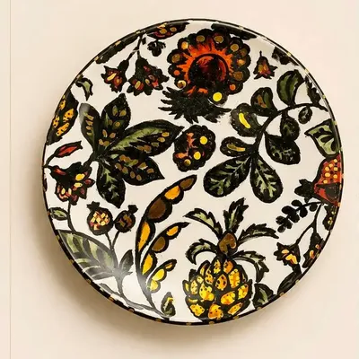 Assiettes de réception - Assiette moyenne – Collection Jardin Persan - DASTHAA