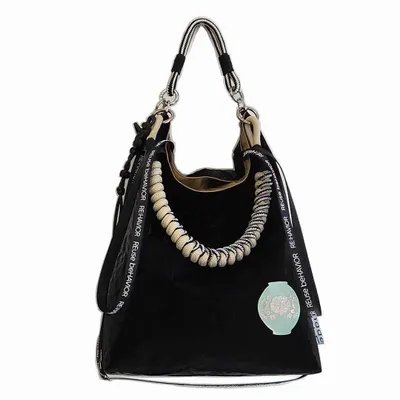 Bags and totes - hobo bag_mother of pearl_ detachable - HONGD.MADE