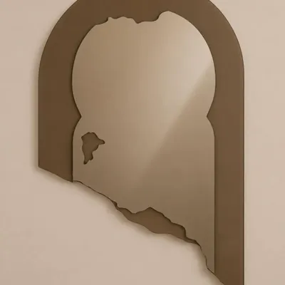 Hotel bedrooms - Roma wall mirror - ANCA FETCU STUDIO