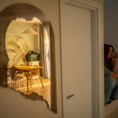 Hotel bedrooms - Roma wall mirror - ANCA FETCU STUDIO
