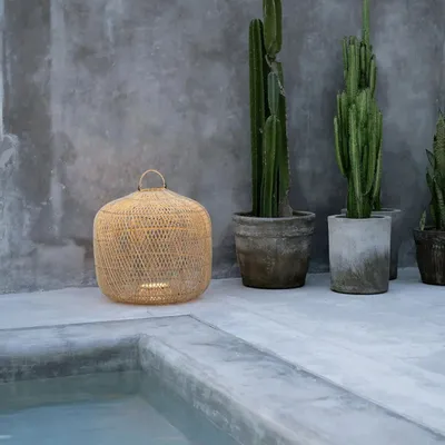 Abat-jours - La Suspension Batu Bolong - Naturel - L - BAZAR BIZAR LIVING