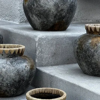 Vases - Le Vase Styly - Gris Antique - S - BAZAR BIZAR LIVING
