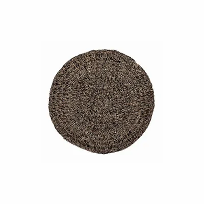 Tapis - Le Tapis Seagrass - Naturel Noir - 100 - BAZAR BIZAR LIVING