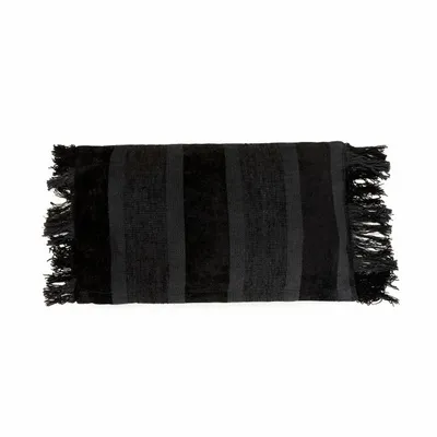 Coussins - La Housse De Coussin Oh My Gee - Velours Noir - 30x50 - BAZAR BIZAR LIVING