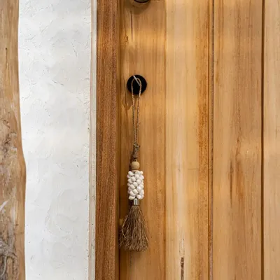 Objets de décoration - Le Pompon Cauris Et Raphia - Naturel - BAZAR BIZAR LIVING